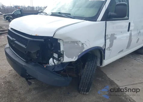 2015 Chevrolet Express 2500 Work Van from USA, damaged, VIN 1GCWGFCF7F1184218